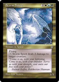 Magic MTG - Storm Spirit - Ere glaciaire - MINT/NMINT - EN - Image 1