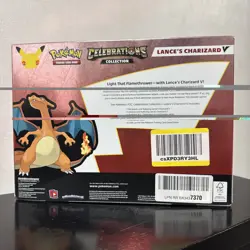 Pokemon TCG Celebrations Collection Lance's Charizard V Box 820650101625 - Image 2