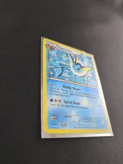 Vaporeon BW89 Black Star Promo Holo Pokemon Card – Lightly Played - Image 3