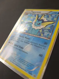 Vaporeon BW89 Black Star Promo Holo Pokemon Card – Lightly Played - Image 5