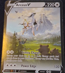 The Pokemon Company Arceus V SWSH204 Sword & Shield Promo Holo V Basic Card - Image 1