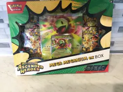 Pokemon Mega Evolution ASCENDED HEROES Mega Meganium EX Box - ME2.5 PREORDER - Image 1