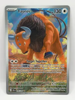Tauros 96/86 Chaos Rising NM Illustration Rare Pokemon TCG - Image 1