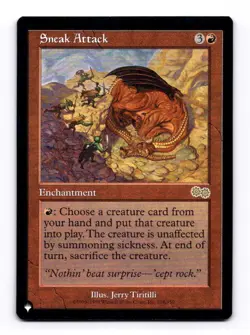 Sneak Attack R The List Reprints 218/350 NM - Image 1