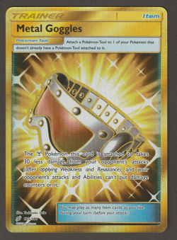 Metal Goggles 195/181 Team Up Full Art Secret Rare Holo Pokemon Card - Image 1