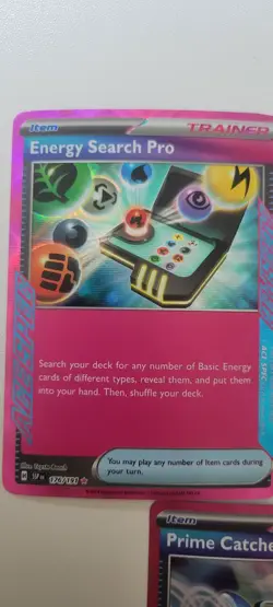 Pokemon TCG ACE SPEC Holo Lot (5) - Energy Search Pro, Unfair Stamp + 3 - Image 2