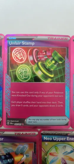 Pokemon TCG ACE SPEC Holo Lot (5) - Energy Search Pro, Unfair Stamp + 3 - Image 3