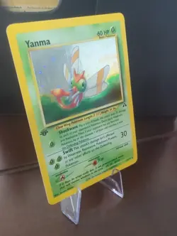 Vintage Pokemon Yanma 36/75 Neo Discovery 1st Edition Holo Rare - Image 3