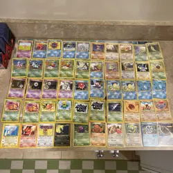 Pokemon TCG Vintage Regular Lot - Jungle/Base Set 2/Fossil/Neo - 50 Cards LP - Image 1