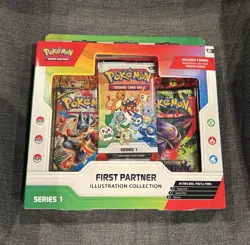 New Sealed Pokemon - First Partner Illustration Collection Series 1 -🔥 - Image 1