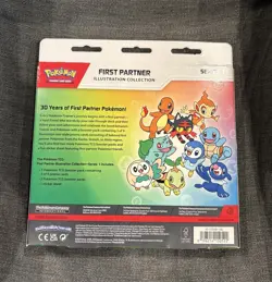 New Sealed Pokemon - First Partner Illustration Collection Series 1 -🔥 - Image 2