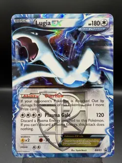 2013 Pokemon Black & White Star Promo Holo Lugia EX BW83 MP - Image 1
