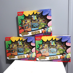 POKEMON Ascended Hereos Deluxe Pin Collection First Partners Lot Of 3 Sealed Box - Image 1