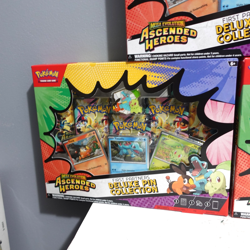 POKEMON Ascended Hereos Deluxe Pin Collection First Partners Lot Of 3 Sealed Box - Image 4