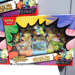 POKEMON Ascended Hereos Deluxe Pin Collection First Partners Lot Of 3 Sealed Box - Image 5