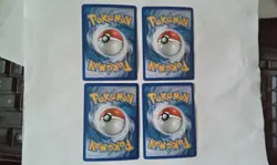 4 BRAND NEW YELLOW Energy Play Pokemon League Promo Cross Hatch Holo TCG Card - Image 2