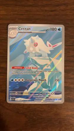 Pokemon Cetitan 201/191 Surging Sparks Scarlet & Violet Illustration Rare NM - Image 1