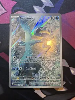 Pokemon Articuno 161/159 Illustration Rare IR Journey Together NM SV09 EN - Image 1