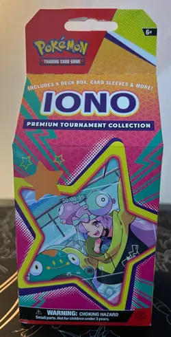 Pokemon TCG Iono Premium Tournament Collection Box 2024 Sealed - Image 1