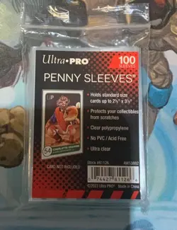 Ultra PRO Penny Sleeves 100 Stuck MTG Pokemon Magic The Gathering Qualitativ - Image 1