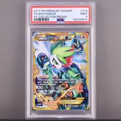Pokemon Shaymin EX 77a/108 PSA 9 XY Collection Promo Full Art 2017 - Image 1