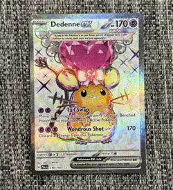 Dedenne ex - Ultra Rare Pokemon Paldea Evolved 239/193 NM/M - Image 1
