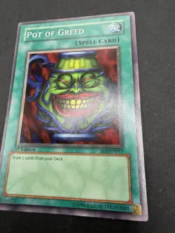 Pot Of Greed SYE-040 + Jar Of Greed SKE-047 Yugioh Yu Gi Oh Cards LP - Image 5
