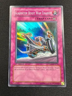 Yu-Gi-Oh! Gladiator Beast War Chariot (NM) 1st Edition TDGS-EN074 - Image 1