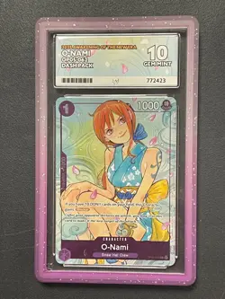 2025 One Piece O-Nami OP05-062 One Piece Dash Pack Peach Momoko Ace 10 + Guard - Image 1