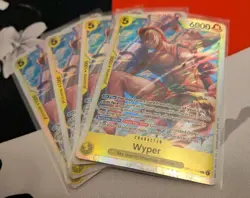 One Piece Adventure on Kami's Island Wyper OP15-114 Super Rare SR NM playset - Image 1