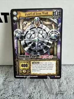 One Piece CCG The Quest Begins Pearl Of Iron Wall Uncommon LP - Image 1