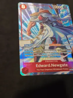 One Piece The Time of Battle Edward Newgate OP16-003 Alternate Alt Art NM - Image 5