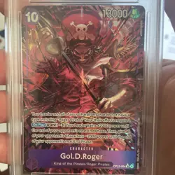 PSA 10 GEM MT 2025 One PIece OP13 EN Gol D. Roger Alternate Art #064 - Image 2