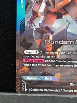 Gundam NT-1 - GD03-001 Steel Requiem LR NM - Gundam Card Game Near Mint Card - Image 5