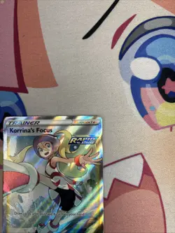 Korrina's Focus - 160/163 Battle Styles Pokemon TCG Card Full Art - Image 4