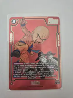 Dragon Ball Super Card Game Fusion World Krillin Manga SB01-051 Alternative - Image 1