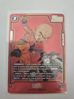 Dragon Ball Super Card Game Fusion World Krillin Manga SB01-051 Alternative - Image 2