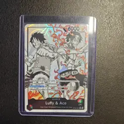 ST30-001 Luffy & Ace Leader Alt Art One Piece Card Game ENGLISH Deck - Image 2