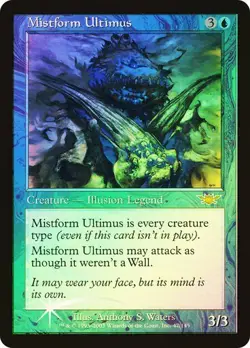 Legions MTG FOIL Mistform Ultimus Magic - Image 1