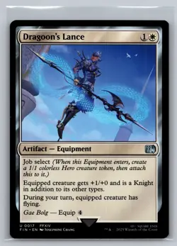 Magic: The Gathering - Final Fantasy #17 Dragoon's Lance - Image 1