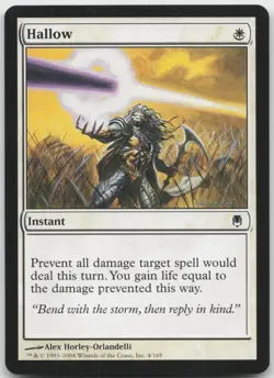 Hallow 4 Common Darksteel Magic: The Gathering Near Mint - Image 1