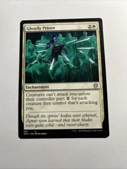 Ghostly Prison - Commander: Innistrad: Crimson Vow MTG Plus Bonus Rare!!! - Image 1