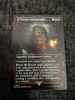 El Dorado Sarcophagus - Whip of Erebos (Rainbow Foil) Secret Lair Drop Foil - Image 2