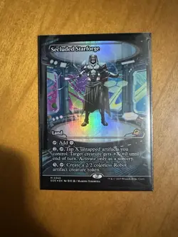 MTG EOE Secluded Starforge Borderless Foil 0366 Pack Fresh - Image 1