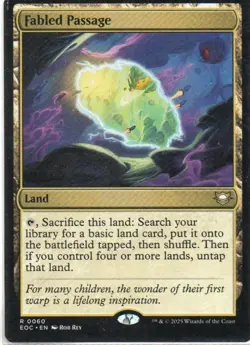 MTG: Edge of Eternities Commander: Fabled Passage: Lightly Played Condition - Image 1