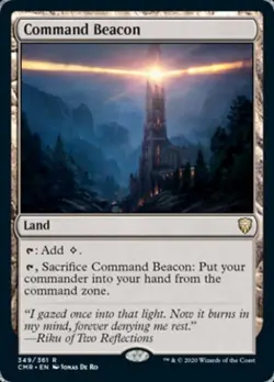 Command Beacon -Foil Light Play MTG Commander Legends - Image 1
