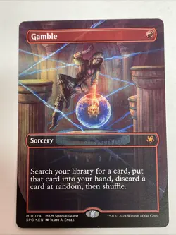 Gamble (Borderless) Special Guests #24 Mythic - Image 1