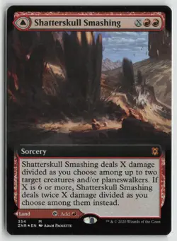 Shatterskull Smashing (Extended Art) LP Foil 354 Zendikar Rising MTG - Image 1