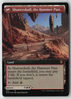 Shatterskull Smashing (Extended Art) LP Foil 354 Zendikar Rising MTG - Image 2
