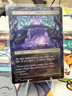 Overgrown Tomb (Borderless) Lorwyn Eclipsed Regular - Image 2